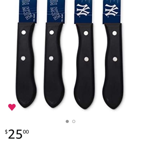 NWT✨ New York Yankees 4pc Steak Knife Set - Picture 3 of 3